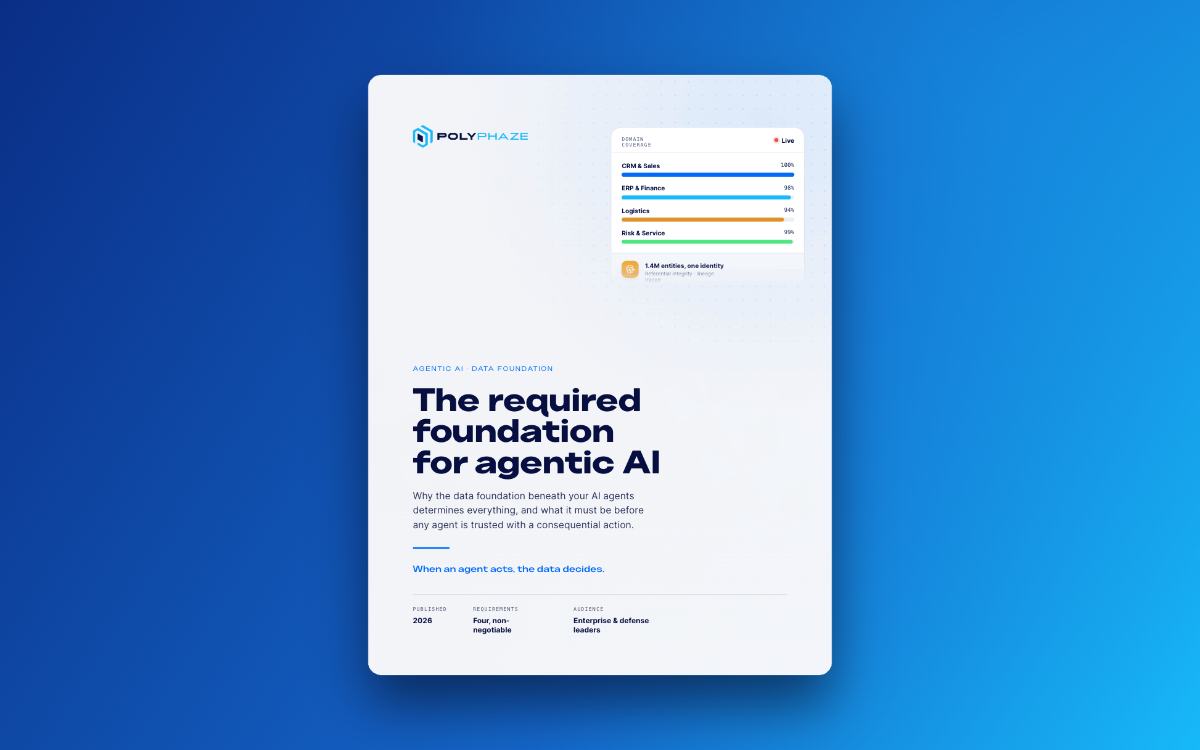 The Required Foundation for Agentic AI — PolyPhaze paper